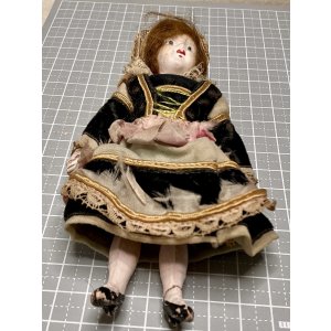 画像7: ミニチュアコンポジションドール1950年ドイツ