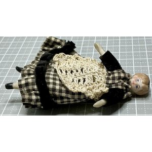 画像3: ドールハウス用ビスクドール1880年ドイツ