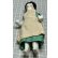 画像7: ドールハウスチャイナヘッドドール1880年ドイツ (7)
