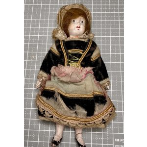 画像8: ミニチュアコンポジションドール1950年ドイツ