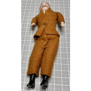 画像7: ヒゲがカッコ良いドールハウスビスクドール1880年ドイツ