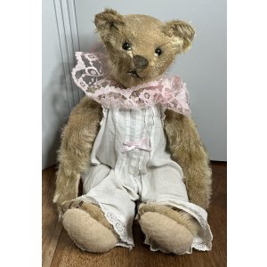 画像1: ブラウンモヘアシュタイフテディベア1909年ドイツ