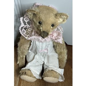 画像13: ブラウンモヘアシュタイフテディベア1909年ドイツ