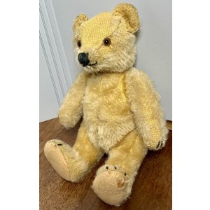 画像8: シュタイフゴールデンモヘアテディベア1950年ドイツ