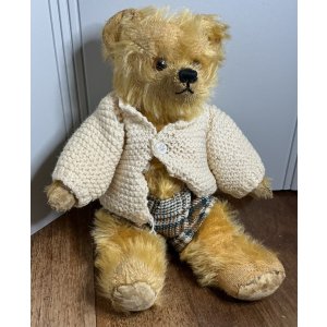 画像8: ファーネールのゴールデンモヘアテディベア1940年イギリス
