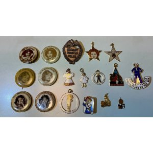 画像7: シャーリーテンプルバッジ＆アクセサリー1940年USA