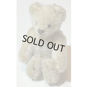 画像15: ミニチュアシュタイフホワイトモヘアテディベア1950年ドイツ
