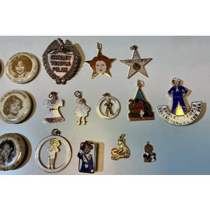 画像4: シャーリーテンプルバッジ＆アクセサリー1940年USA