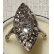 画像11: ビクトリア時代に流行した縦型のダイヤモンドリング