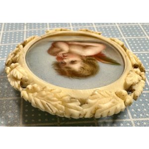 画像15: ラファエロの天使よりも可愛い顔のエンジェルブローチ