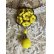 画像25: 鮮やかな黄色が可愛いスロバキアのクリップブローチ