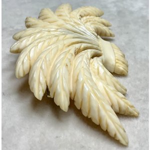 画像3: ビクトリア期アイボリーブローチ1880年イギリス