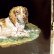 画像13: ビクトリア期・ローマンモザイクのワンちゃんブローチ♪犬